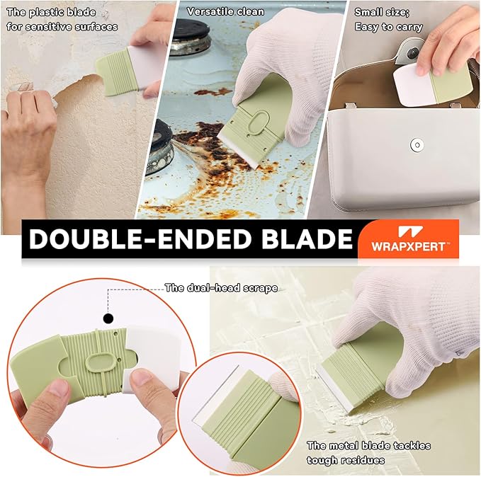WRAPXPERT Peel and Stick Wallpaper Tools, Wallpaper Smoothing Tool Kit - Image 6