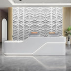 Heikki 30 Pack 3D Wall Panel for Interior Wall Décor, PVC Flower Textured Wall - Image 5