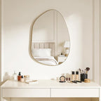 Irregular Wall Mirror Asymmetrical Mirror, Decorative Modern Mirror, Tempered by BOMINICA