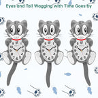 Soobest 18 Inch Large 3D Cat Wall Clock Battery Operated - Image 4