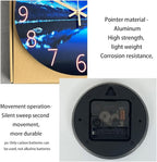 Large Wall Clocks for Living Room Decor Glass 20 Inch Analog Wall Clocks - Image 7