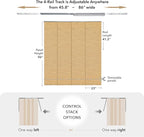 GoDear Design Adjustable Vertical Blinds, Sliding Door Blinds, Window Blinds & - Image 5