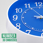 Wall Clock Modern Non-Ticking Battery Operated Silent Wall Clocks Simple Style - Image 6