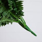 Nearly Natural 40-in Artificial Boston Fern, Large Hanging Fake Plant Wall Decor - Image 3