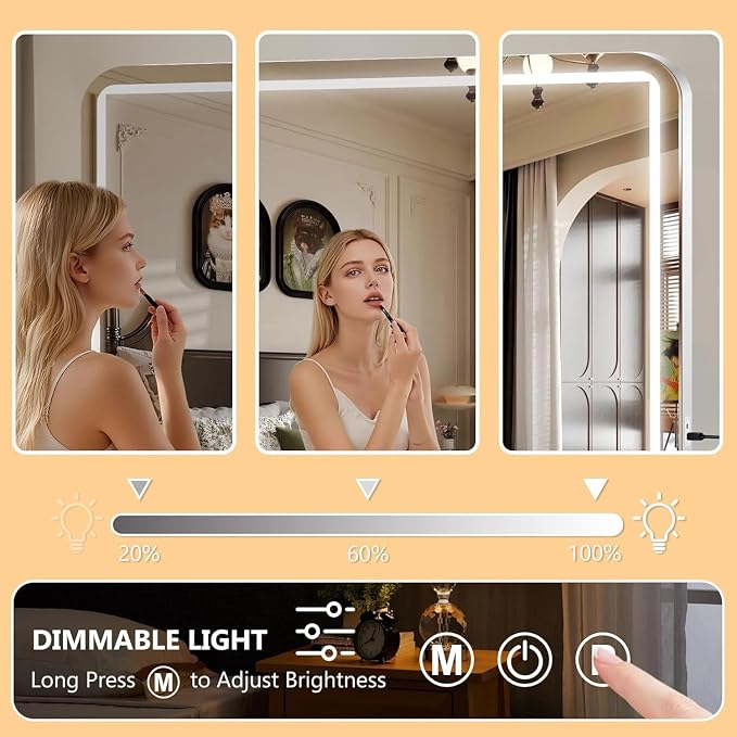 Ratsamee 48" x 30" Vanity Mirror - Image 4