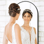 DUMOS 59"x16" Arched Full Length Mirror - Image 5
