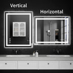 LED Bathroom Mirrors 28"x36" Bathroom Mirror - Image 9