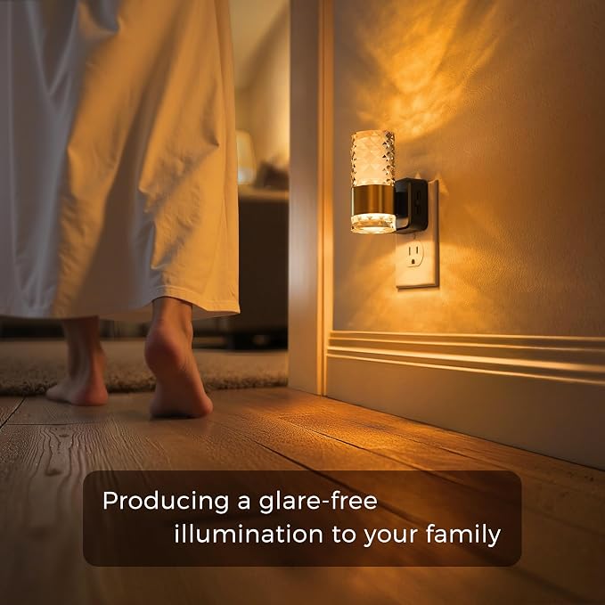 L LOHAS LED Night Light, Modern Night Lights Plug into Wall, 2 Pack - Image 8