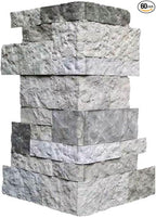 AirStone Corner/Finished End Stones: Spring Creek Color Blend, Manufactured by AirStone