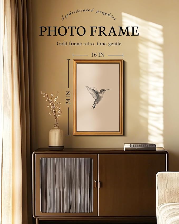 VIYYIEA Vintage Gold Framed Wall Art - Image 2
