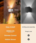 FULEN 4 Pack Motion Sensor Wall Lamp - Image 7