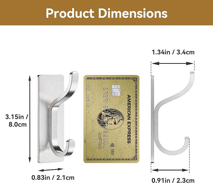 pickpiff Adhesive Wall Coat Hooks - Image 6