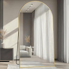Dewfig Arched Full Length Mirror, Oversized Full Body Mirrors - Image 2