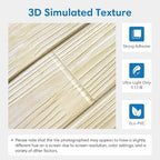 COMSTICKC Peel and Stick Faux Wood Wall Sticker Wall Panels, Ultra-Light Thin - Image 3