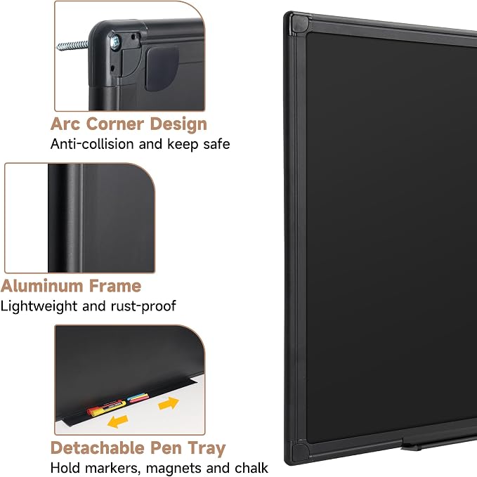 SELEAD Huge Magnetic Chalkboard 96 x 48 Inches - Image 6