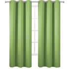 LEMOMO Light Green Thermal Blackout Curtains/42 x 95 Inch/Set of 2 Panels Room - Image 2