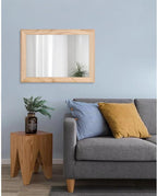 AAZZKANG Rustic Mirrors for Wall Rectangle Wood Frame Mirror Decorative for - Image 7