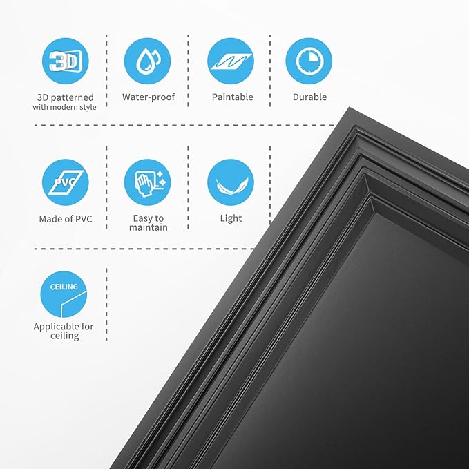 Art3d 12-Pack Drop Relief Ceiling Tiles - Image 5