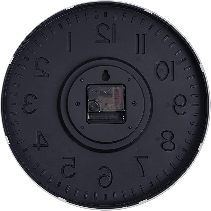 HZDHCLH White Analog Wall Clocks Battery Operated, 12 inch Silent Non Ticking - Image 5