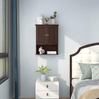 VANIRROR Bathroom Wall Cabinet Expresso Over Toilet Storage - Image 8