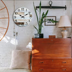 KECYET Wall Clock Battery Operated 10 Inch Silent Non-Ticking Coastal Country - Image 7
