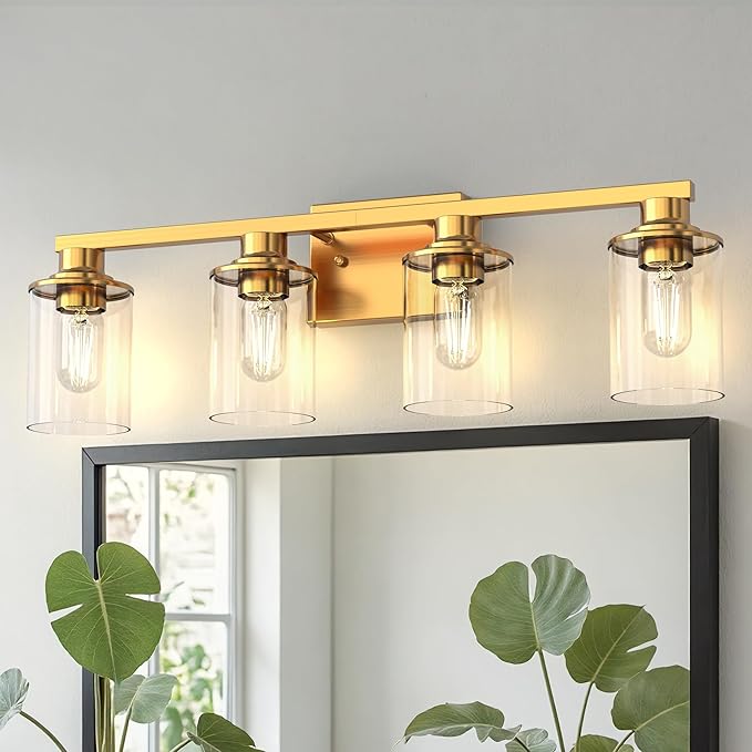 DORESshop 4-Light Vanity Light Fixtures, Modern Vanity Lights by DORESshop