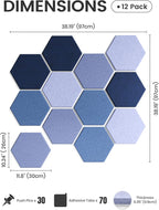 Fluxynara Hexagon Cork Board Alternative - Image 2