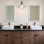 Ruomeng Bathroom Mirror 24" x 36" Rectangular Wall Mirror - Image 5