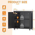 34" Metal Garage Storage Cabinet - Image 3