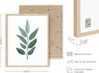 HAUS AND HUES Green Plant Art Print Set of 4-16x20 - Image 3