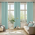 MIULEE Blackout Curtains for Bedroom Living Room 2 Panels, Thermal Insulated - Image 6