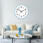 HZDHCLH Wall Clock Silent Wall Clocks Battery Operated 8 Inch Modern Non - Image 7