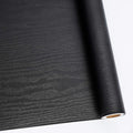 Abyssaly Black Wood Peel and Stick Wallpaper Decorative Self-Adhesive Contact by Abyssaly