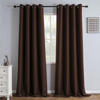 IGEMAEVE Blackout Curtains 108 Inch Length 2 Panels Set, Grommet Energy Saving by IGEMAEVE