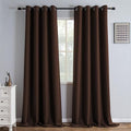 IGEMAEVE Blackout Curtains 96 Inch Length 2 Panels Set, Grommet Energy Saving by IGEMAEVE