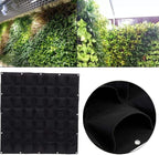 Hanging Planting Grow Bags, 49 Pockets Hanging Vertical Wall Planter Wall - Image 5