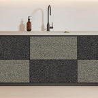 SHUFA Blended Brown Cotton-Like Textured Grasscloth Wallpaper Matte Thick Real - Image 8