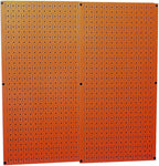 Wall Control 30-P-3232OR Orange Metal Pegboard Pack by Wall+Control