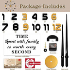 VANGOLD Wall Clock Large Wall Clock - Image 5