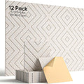 Sound Proof Foam Panels for Walls, 12 Pack Self-Adhesive Acoustic Panels by Woovio