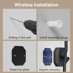 Battery Operated Wall Sconce Set of Two, USB Rechargeable Wall Sconce - Image 9