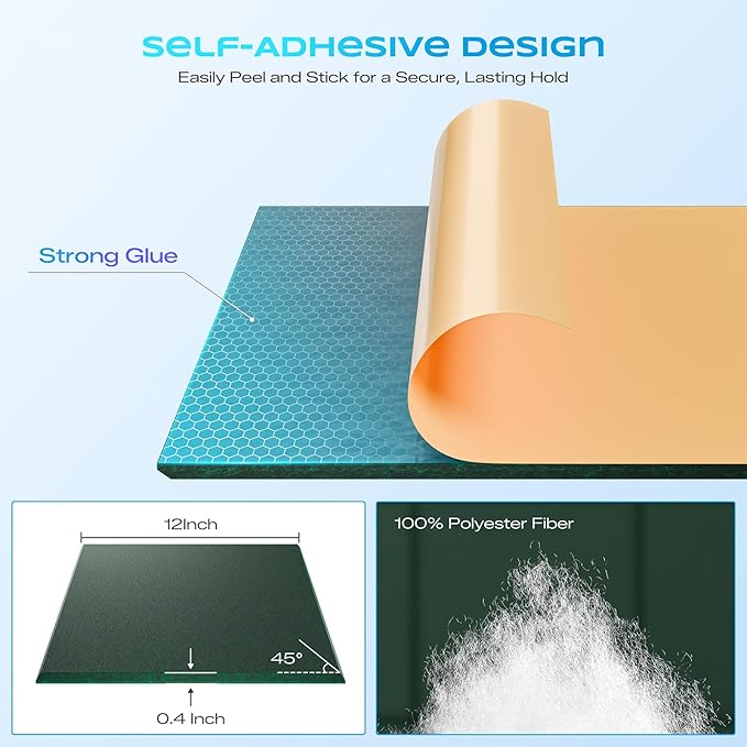 22 Pack Self-Adhesive Acoustic Panels, Soundproof Wall Panels - Image 2