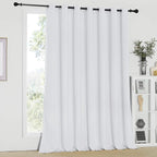 NICETOWN Room Divider Curtain, Sliding Door Curtain, Wide Width Thermal Drapes by NICETOWN