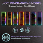 Koonmi Full Length Mirror with LED Lights, RGB Color Changing Lights, 7 Dynamic - Image 4