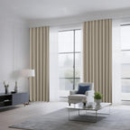CUCRAF Light Beige Blackout Curtains 108 inch Length 2 Panels Set, Rod Pocket - Image 8