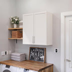 FIMELLO 30" Laundry Room Cabinets Wall Mounted by FimelloHome