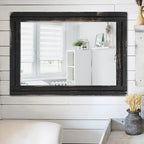 AAZZKANG Wall Mounted Mirror Small Rectangular Retro Mirrors - Image 5