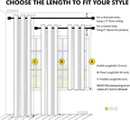 MIULEE Blackout Curtains for Bedroom Living Room 2 Panels, Thermal Insulated - Image 7
