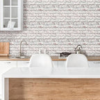 COMSTICKC 3D Faux Brick Wall Panel Peel and Stick, Ultra-Light Thin PVC Brick - Image 2