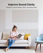Soundsbay Acoustic Panels, 18 Pack Sound Proof Foam Panels - Image 4